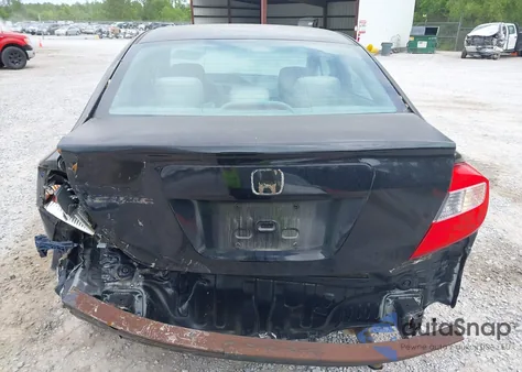 2012 Honda Civic Lx из США, поврежденный, VIN 2HGFB2F55CH521509